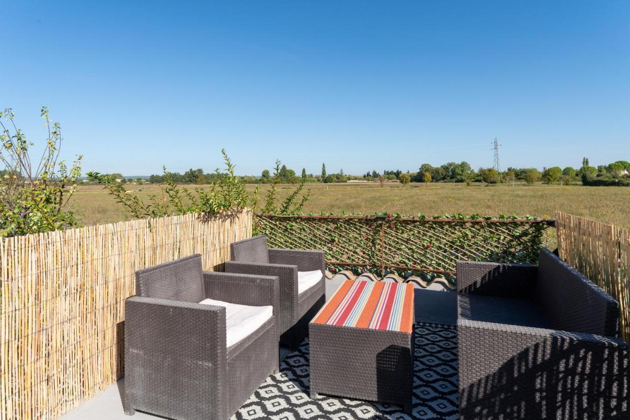 Appart Aux Portes De La Camargue Manduel Exterior photo
